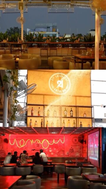 Indiranagar's adda for a reason. Once you’re here, you’re not going anywhere else. This is 21A 🍻