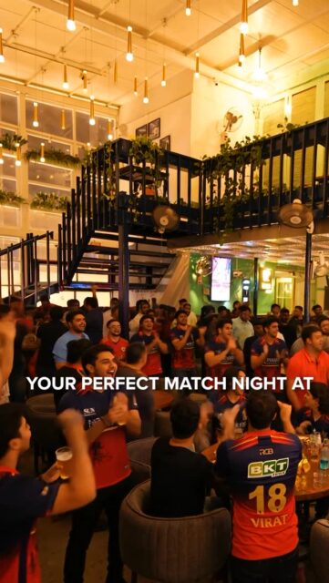 Pull up to your favourite adda for match nights!

Where everyone’s watching 🍻